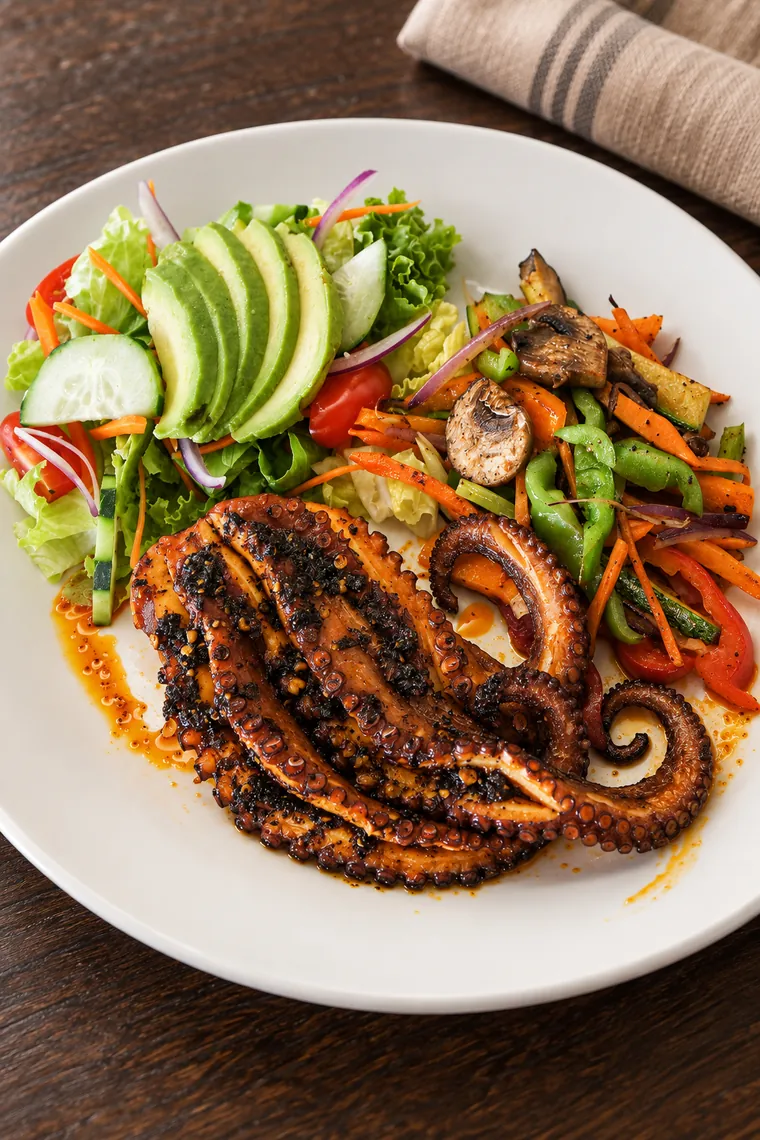 Pulpo a la parrilla